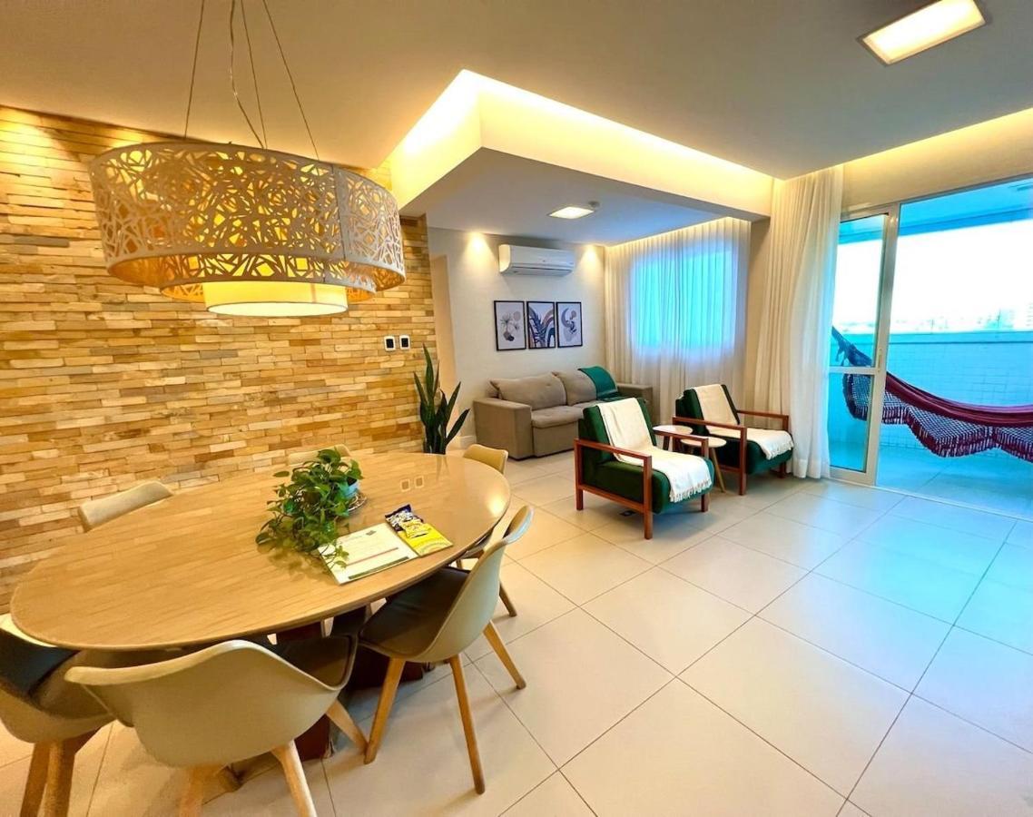 Апартаменты Lindo Apartamento Com Alto Padrao Na Praia! Аракажу Экстерьер фото