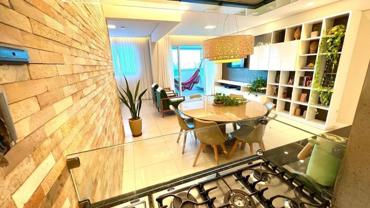 Апартаменты Lindo Apartamento Com Alto Padrao Na Praia! Аракажу Экстерьер фото
